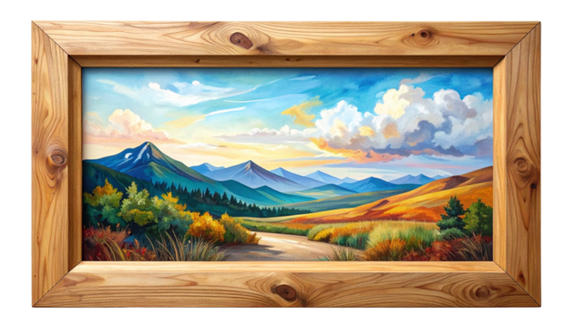 Abstract Painting PNG, Modern Art with Colorful Brush Strokes and Creative Patterns, Transparent Background, Contemporary Artwork Illustration, Artistic Design Element