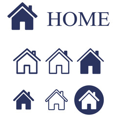 HOME ICON SET