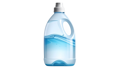 Detergent PNG, Cleaning Product Bottle and Soap Packaging, Transparent Background, Household Illustration, Laundry and Cleaning Design