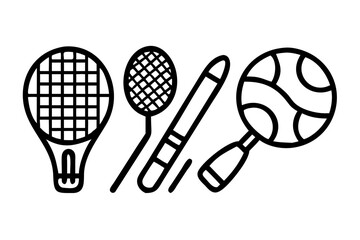 Sport equipment for tennis, badminton, and squash