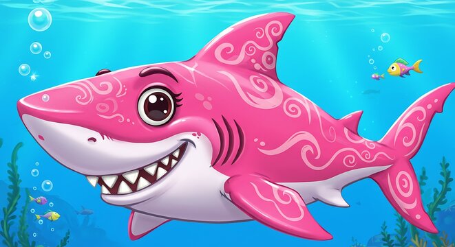 Pink Paradise Shark