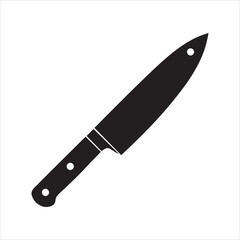  kitchen knife icon vector illustration