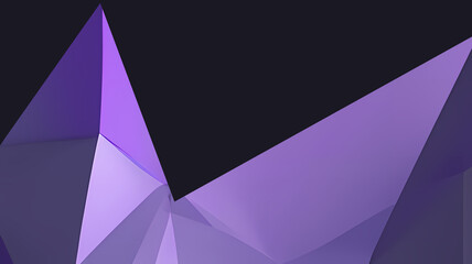 Abstract Geometric Polygonal Purple Background