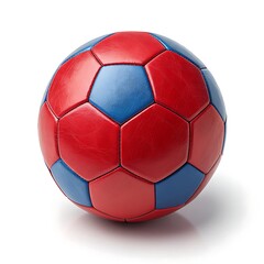 Fototapeta premium red soccer ball