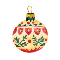 Christmas ornament illustration christmas christmas ornament.