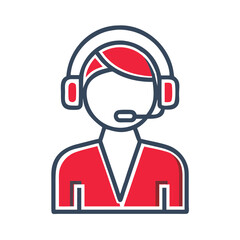 Customer Support Assistant Icon
