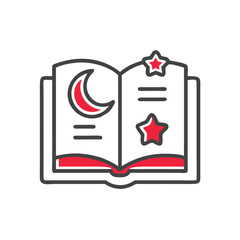 Bedtime Story Book Icon