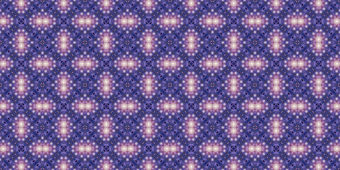 Seamless abstract pattern. Wide carpet pattern. Abstract banner background. Art woven background