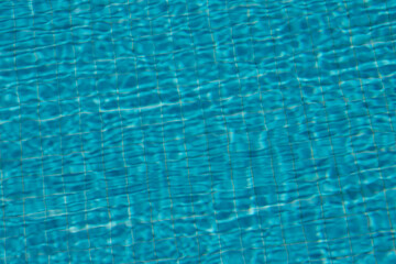 Swimming Pool Water Surface with Tiles
