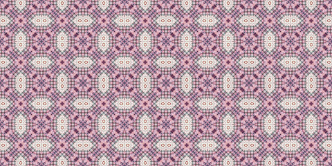 Fototapeta premium Seamless abstract pattern. Wide carpet pattern. Abstract banner background. Art woven background