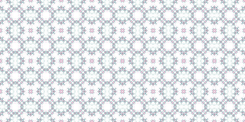 Seamless abstract pattern. Wide carpet pattern. Abstract banner background. Art woven background