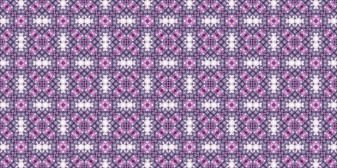 Seamless abstract pattern. Wide carpet pattern. Abstract banner background. Art woven background