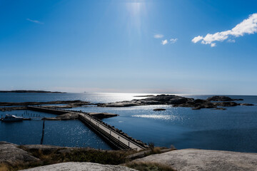 Sea side coast in Norway.