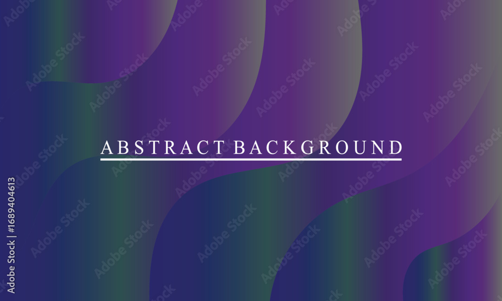 Poster gradient abstract background with smooth curved shapes
