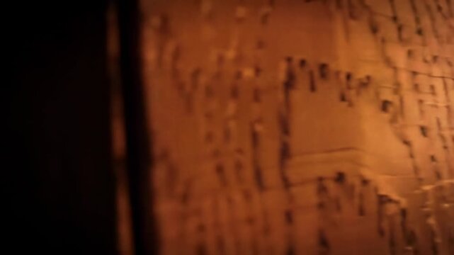 Ancient text on a textured surface