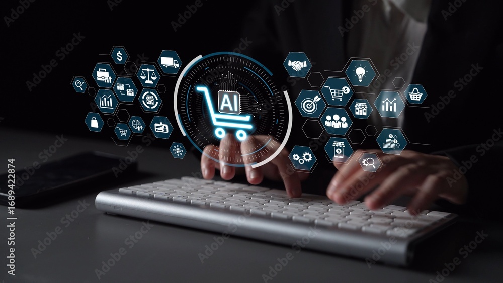Poster ai transforms ecommerce by enabling smart product recommendations, ai automated shopping decisions, 