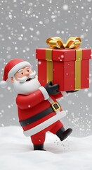 Santa's Snowy Surprise