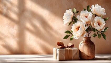 Floral Arrangement with Gift