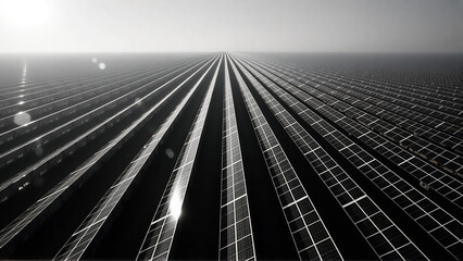 Fototapeta premium Abstract Grids of Tomorrow's Energy