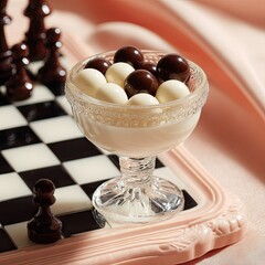 Dessert on Chessboard