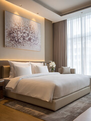  Elegant Bedroom with Modern Furniture&rdquo;
