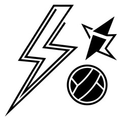 Lightning bolt icon