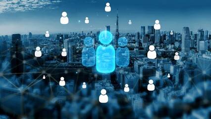 People networking, business connections, digital networking platforms, professional collaboration,...