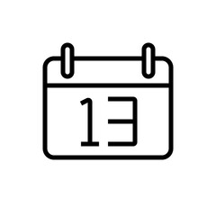 Calendar SVG Icon Set | A collection of clean, line-style calendar icons and symbols with editable stroke.