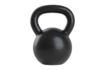 Black Kettlebell: Fitness Equipment and Strength Training