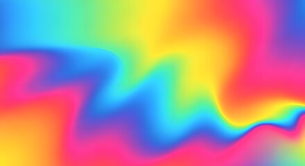 Abstract multicolored gradient background with smooth transitions and vibrant color palette usage