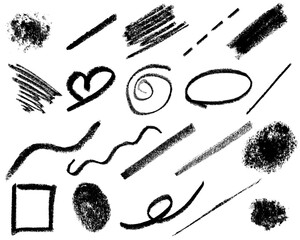Hand-Drawn Sketch Illustration Art Design Graphic Resource Isolated Style