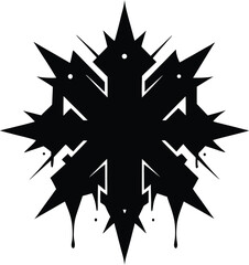 Abstract geometric pattern forming a vibrant organic shape with fractal detailing transparent background