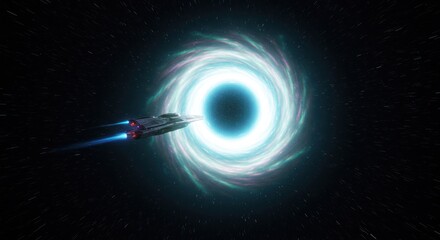 Glowing circular portal