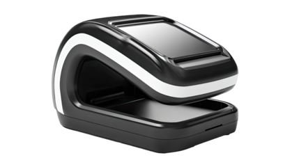 Modern black electronic device