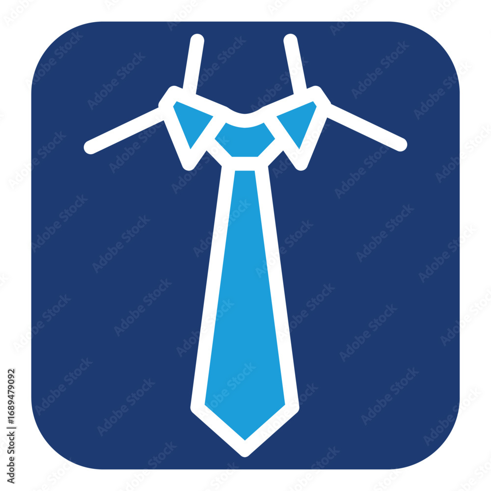 Poster employee colored icon vector design good for web or mobile app