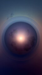 Fototapeta premium Abstract Cosmic Circle