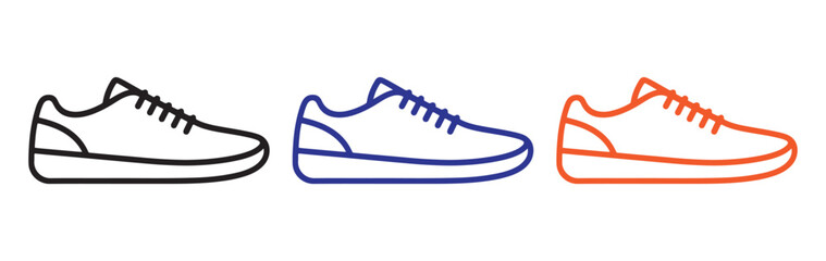 shoes illustration eps 10