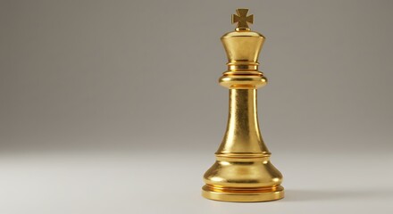 Golden Chess King.