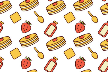 International Pancake Day Celebration. Delicious Pancake Day Illustration. Pancake Day Food Art Design. Global Pancake Day Creative Artwork. Tasty Pancake Day Flat Illustration. Sweet Pancake Day