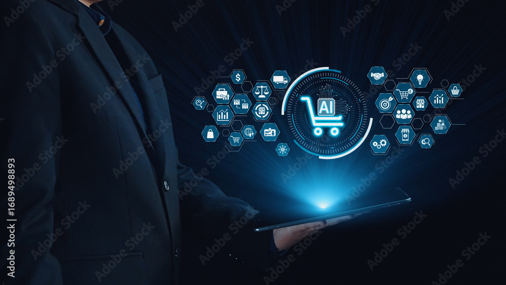 Poster ai transforms ecommerce by enabling smart product recommendations, ai automated shopping decisions, 