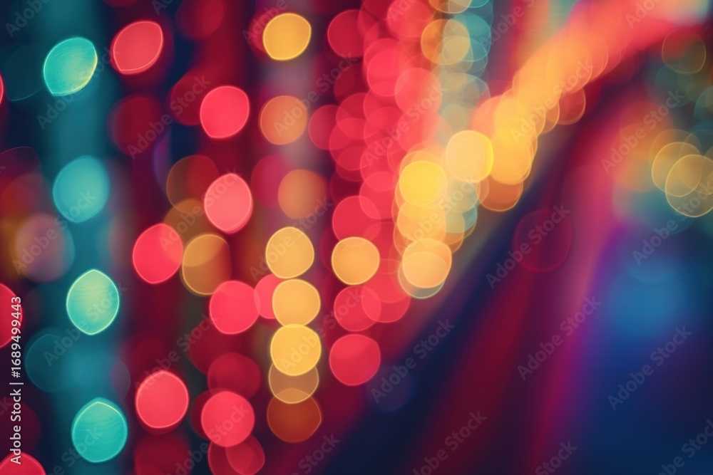 Poster rollercoster shaped pattern bokeh effect background light backgrounds lighting.
