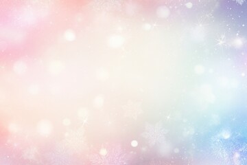 Fototapeta premium Snowflakes pattern bokeh effect background backgrounds illuminated celebration.