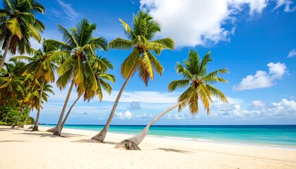 Tropical beach scene (1)