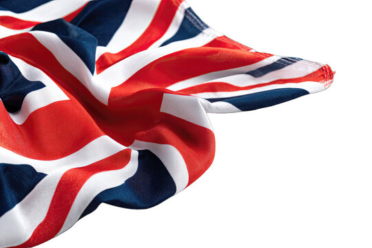Close-up of a draped Union Jack flag (4)