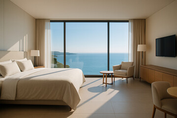 Luxury Sea-View Hotel Interior