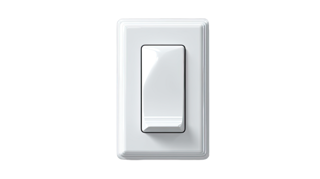White electrical switch (2)
