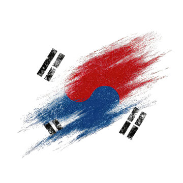Abstract Korean flag design (1)
