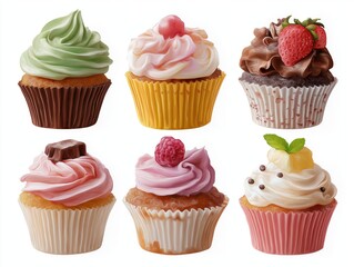 Indulge in delightful gourmet cupcakes, a vibrant collection of sweet treats perfect for celebrations and dessert inspiration