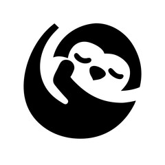 Abstract black and white geometric pattern