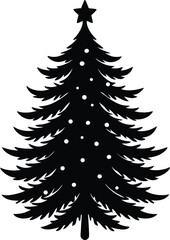 Decorated Christmas Tree Icon